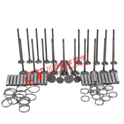 محرك Exavator S6K C6.4 دليل الصمام والصمام وأجزاء مقعد الصمام