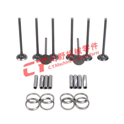 محرك حفارة 4M50 دليل الصمام والصمام وأجزاء مقعد الصمام وزن 0.8-0.2-0.15